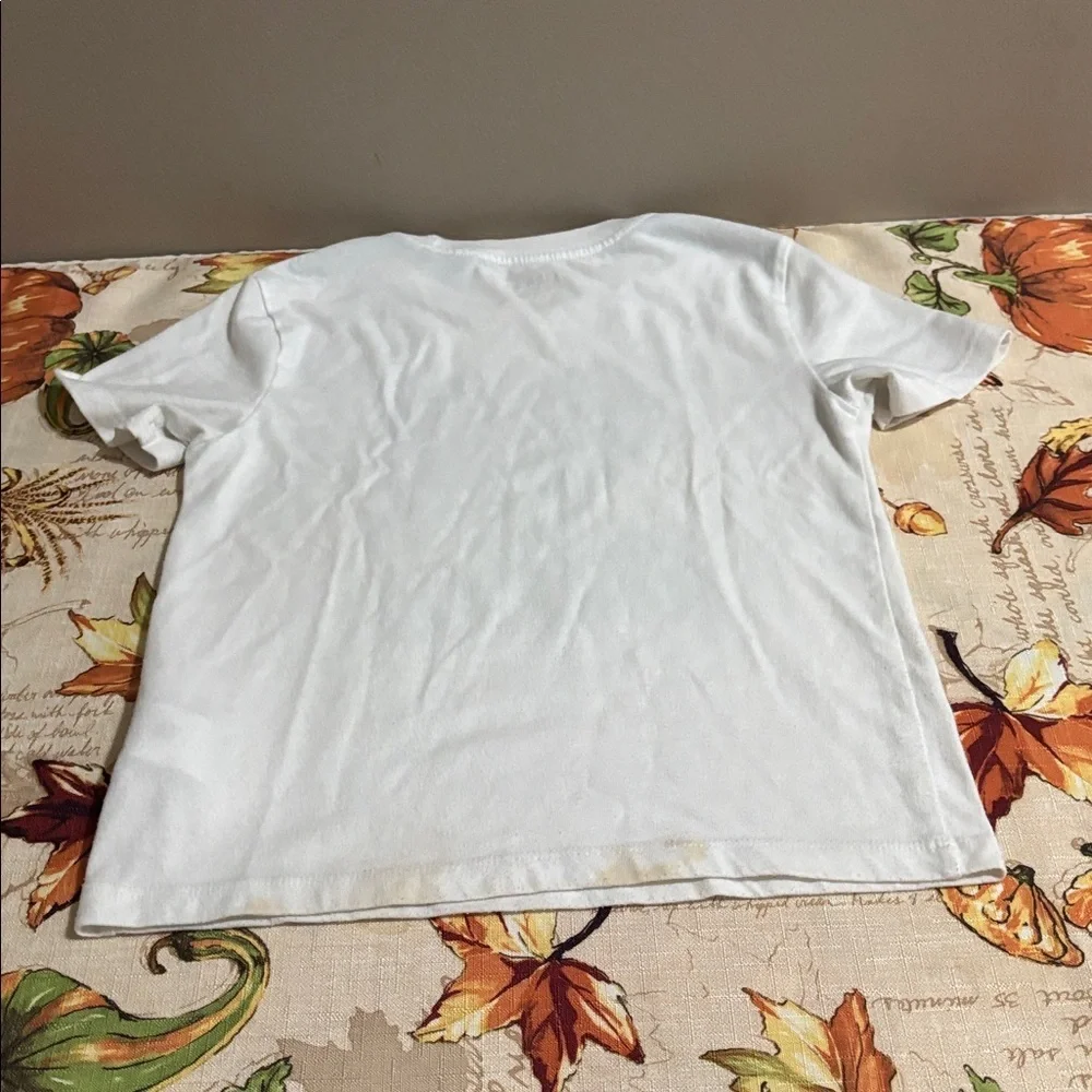 Old Navy White T-Shirt with Dinosaur Graphic